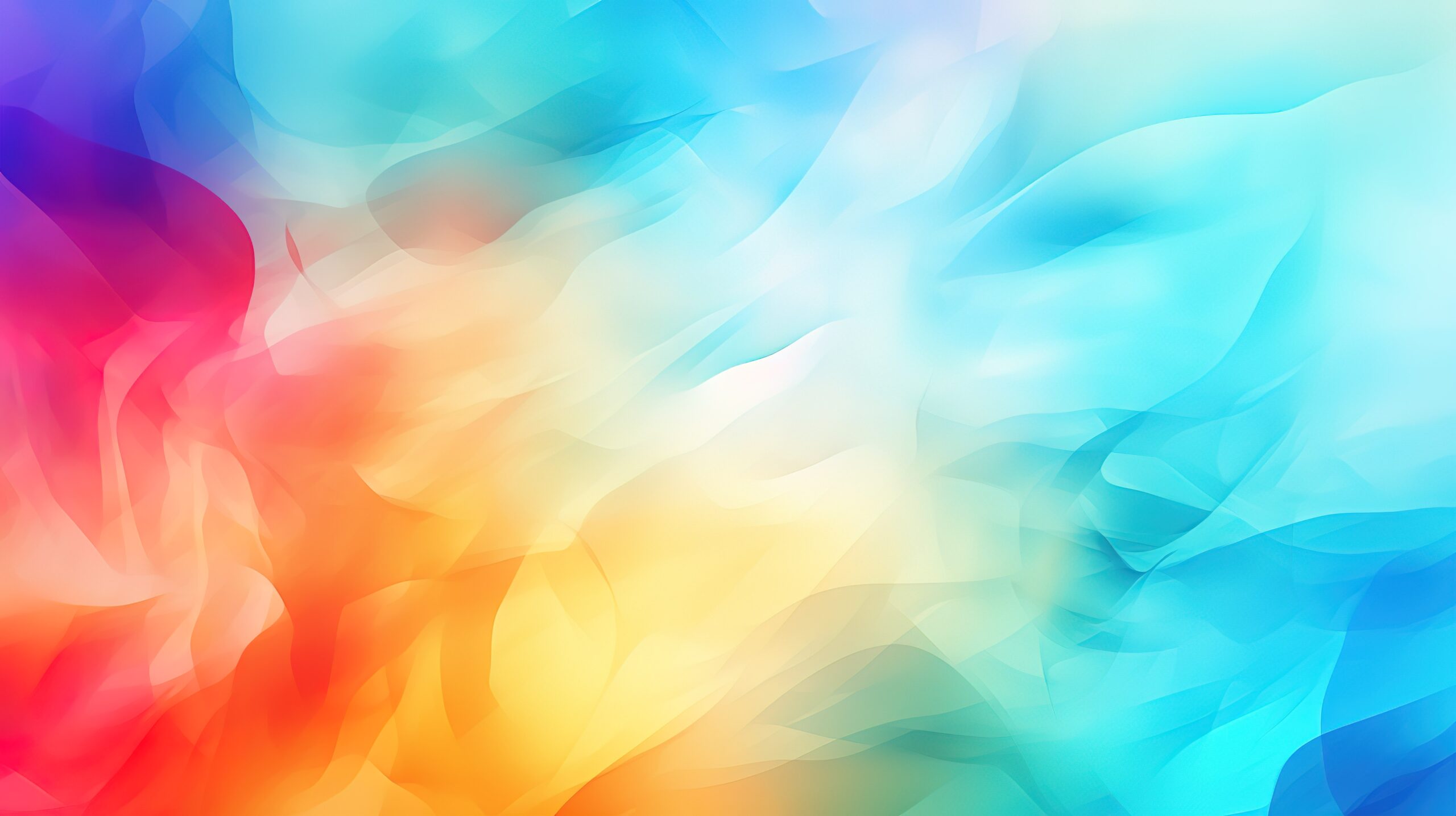 Vivid abstract colour burst